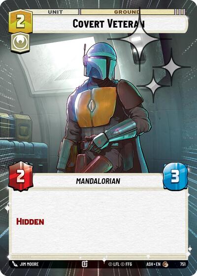 Covert Veteran (Hyperspace Foil) - Ashes of the Empire Star Wars spoiler