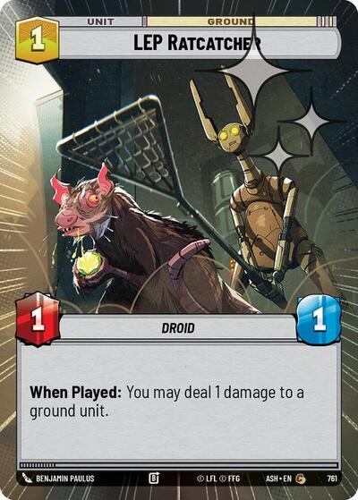 LEP Ratcatcher (Hyperspace Foil) - Ashes of the Empire Star Wars spoiler