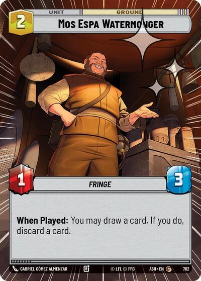 Mos Espa Watermonger (Hyperspace Foil) - Ashes of the Empire Star Wars spoiler