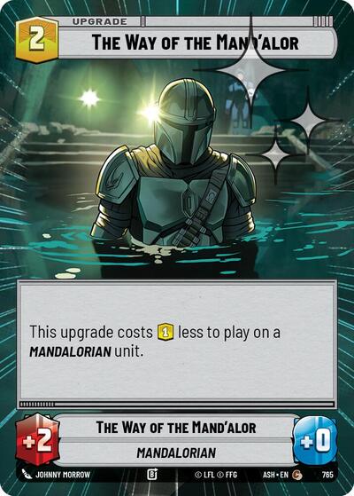 The Way of the Mand'alor (Hyperspace Foil) - Ashes of the Empire Star Wars spoiler