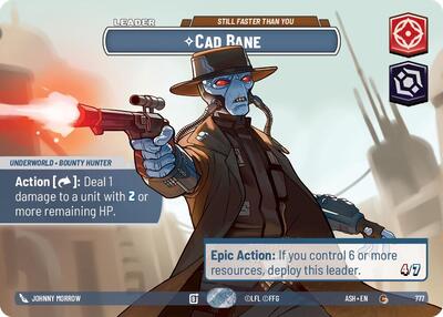 Cad Bane - Still Faster Than You (Showcase) - Ashes of the Empire Star Wars spoiler
