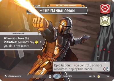 The Mandalorian - We Can't Keep Running (Showcase) - Ashes of the Empire Star Wars spoiler