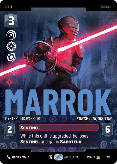 Marrok - Mysterious Warrior (Prestige) - Ashes of the Empire Star Wars spoiler
