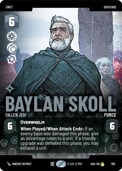 Baylan Skoll - Fallen Jedi (Prestige) - Ashes of the Empire Star Wars spoiler