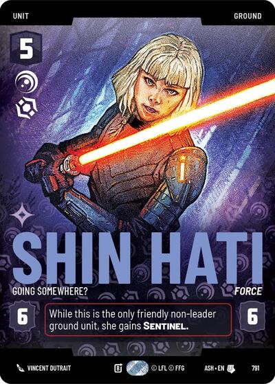 Shin Hati - Going Somewhere? (Prestige) - Ashes of the Empire Star Wars spoiler