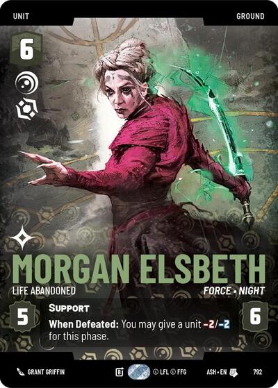 Morgan Elsbeth - Life Abandoned (Prestige) - Ashes of the Empire Star Wars spoiler