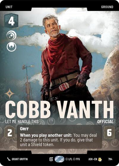Cobb Vanth - Let Me Handle This (Prestige) - Ashes of the Empire Star Wars spoiler