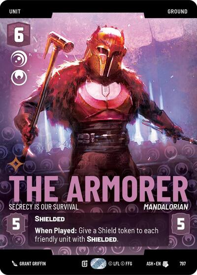 The Armorer - Secrecy is Our Survival (Prestige) - Ashes of the Empire Star Wars spoiler