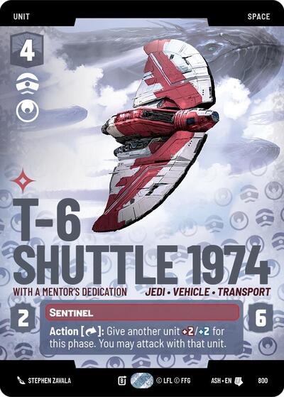 T-6 Shuttle 1974 - With a Mentor's Dedication (Prestige) - Ashes of the Empire Star Wars spoiler