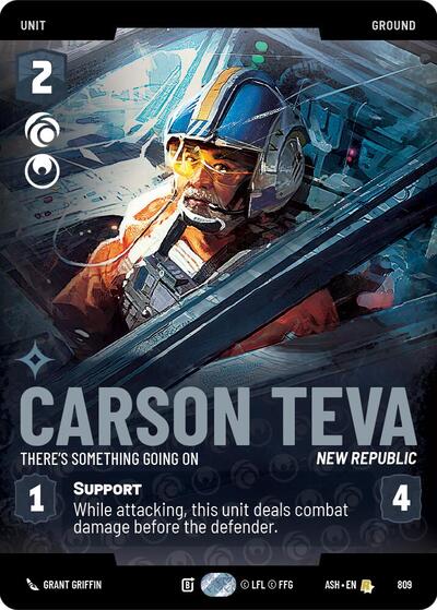 Carson Teva - There's Something Going On (Prestige) - Ashes of the Empire Star Wars spoiler