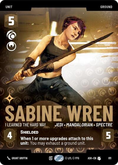 Sabine Wren - I Learned the Hard Way (Prestige) - Ashes of the Empire Star Wars spoiler