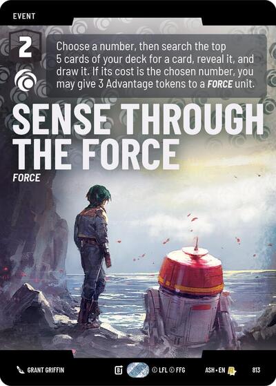 Sense Through the Force (Prestige) - Ashes of the Empire Star Wars spoiler