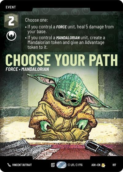 Choose Your Path (Prestige) - Ashes of the Empire Star Wars spoiler