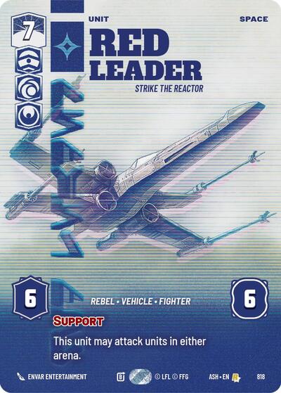 Red Leader - Strike the Reactor (Prestige) - Ashes of the Empire Star Wars spoiler