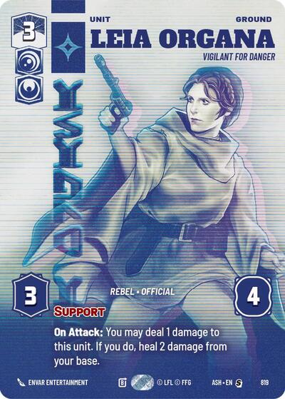 Leia Organa - Vigilant for Danger (Prestige) - Ashes of the Empire Star Wars spoiler