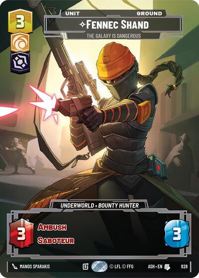 Fennec Shand - The Galaxy Is Dangerous (Prestige) - Ashes of the Empire Star Wars spoiler