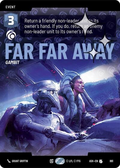 Far Far Away (Prestige Foil) - Ashes of the Empire Star Wars spoiler