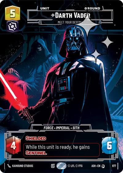Darth Vader - Meet Your Destiny (Prestige Foil) - Ashes of the Empire Star Wars spoiler