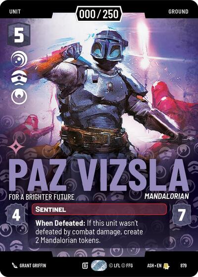 Paz Vizsla - For a Brighter Future (Serialized) - Ashes of the Empire Star Wars spoiler