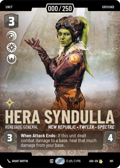 Hera Syndulla - Renegade General (Serialized) - Ashes of the Empire Star Wars spoiler