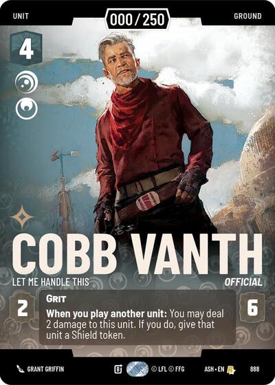 Cobb Vanth - Let Me Handle This (Serialized) - Ashes of the Empire Star Wars spoiler