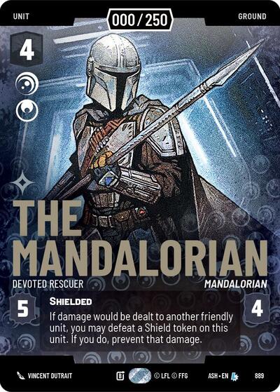 The Mandalorian - Devoted Rescuer (Serialized) - Ashes of the Empire Star Wars spoiler