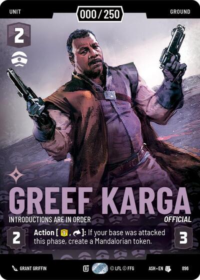 Greef Karga - Introductions are in Order (Serialized) - Ashes of the Empire Star Wars spoiler