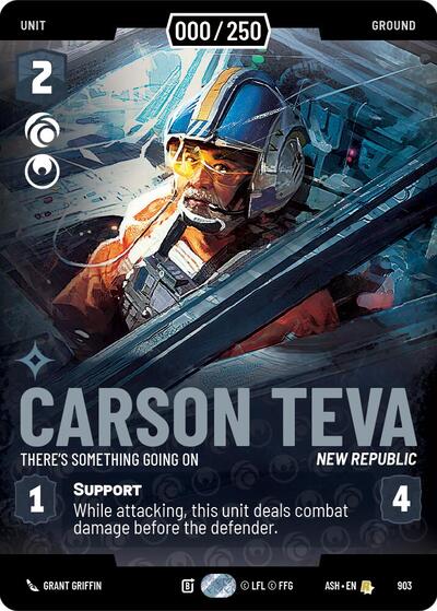 Carson Teva - There's Something Going On (Serialized) - Ashes of the Empire Star Wars spoiler