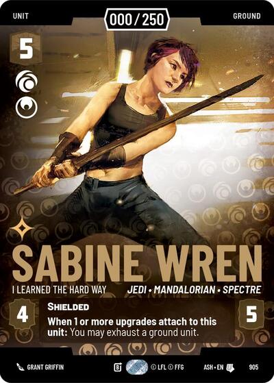 Sabine Wren - I Learned the Hard Way (Serialized) - Ashes of the Empire Star Wars spoiler