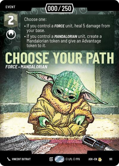 Choose Your Path (Serialized) - Ashes of the Empire Star Wars spoiler