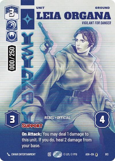 Leia Organa - Vigilant for Danger (Serialized) - Ashes of the Empire Star Wars spoiler