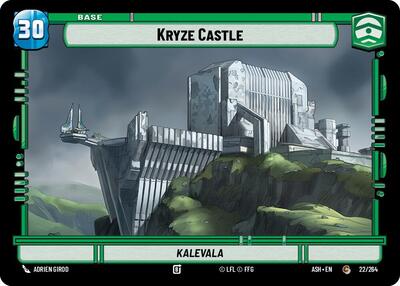 Kryze Castle // Advantage - Ashes of the Empire Star Wars spoiler