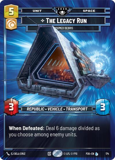 The Legacy Run - Doomed Debris