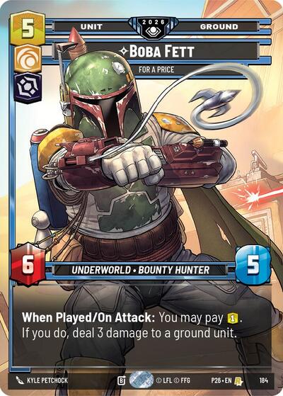 Boba Fett - For a Price