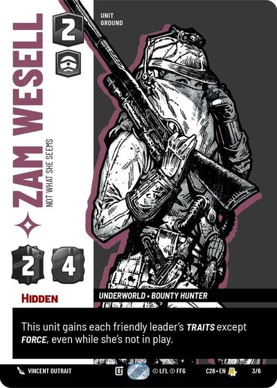 Zam Wesell - Not What She Seems