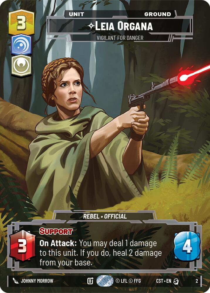 Leia Organa - Vigilant for Danger (Costco Exclusive)