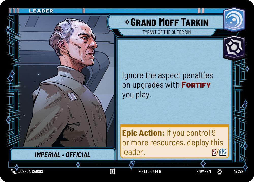 Grand Moff Tarkin - Tyrant of the Outer Rim
