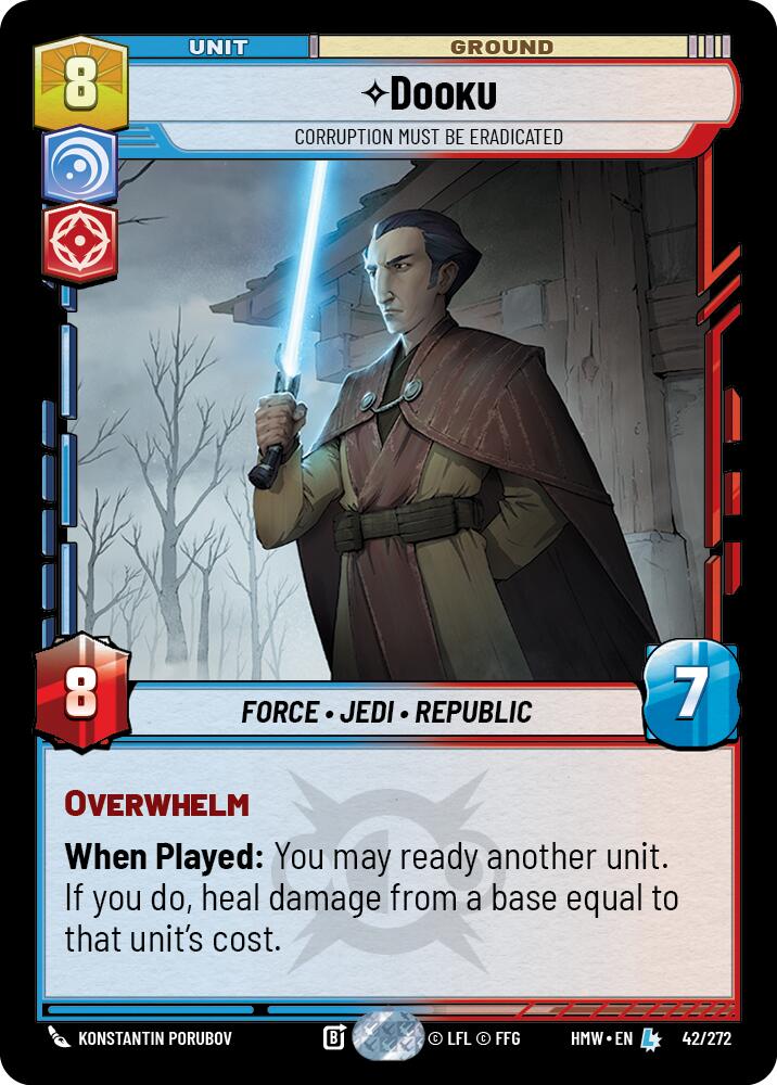Dooku - Corruption Must Be Eradicated