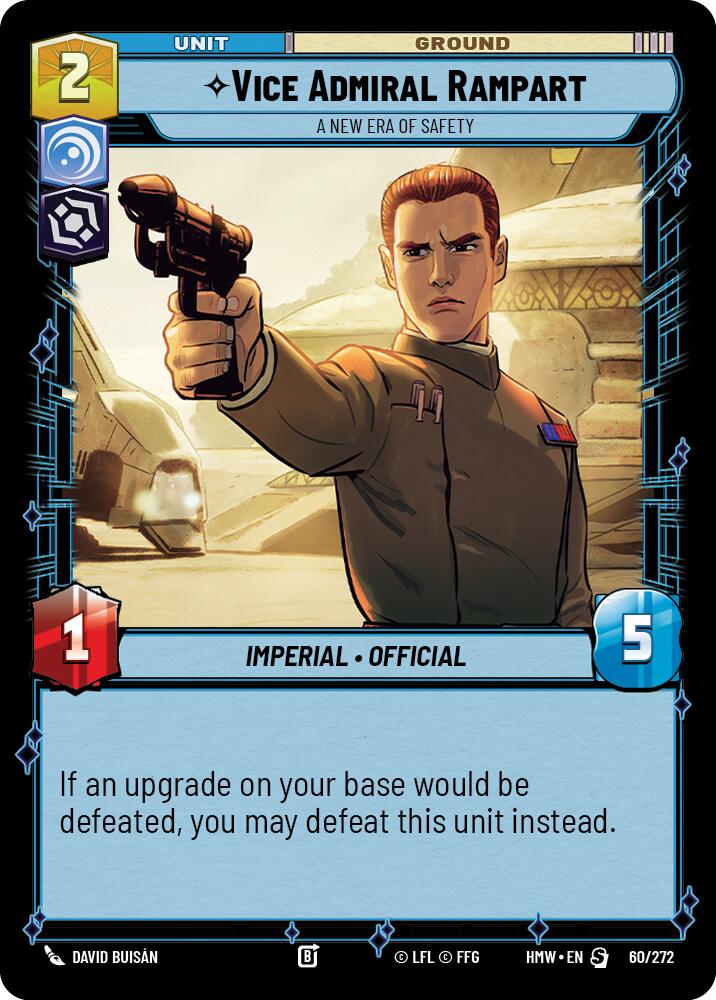 Vice Admiral Rampart - A New Era of Safety