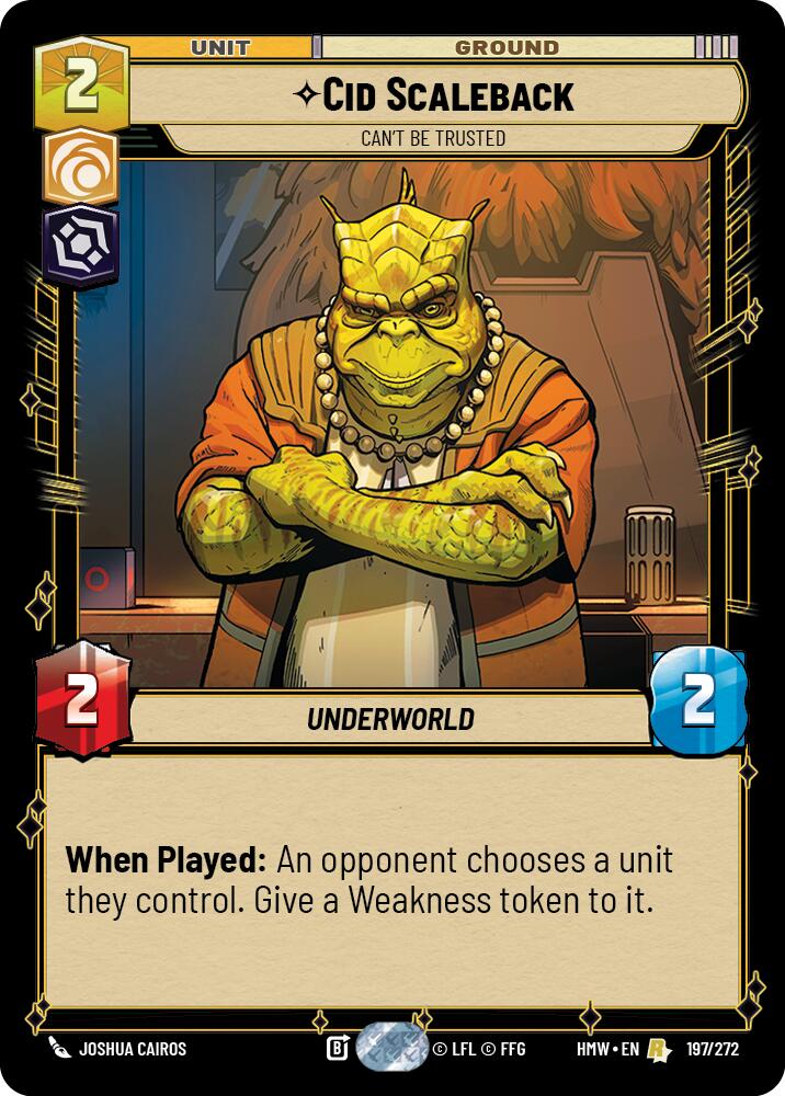 Cid Scaleback - Can't Be Trusted