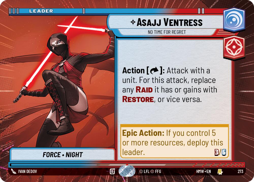 Asajj Ventress - No Time For Regret (Hyperspace)
