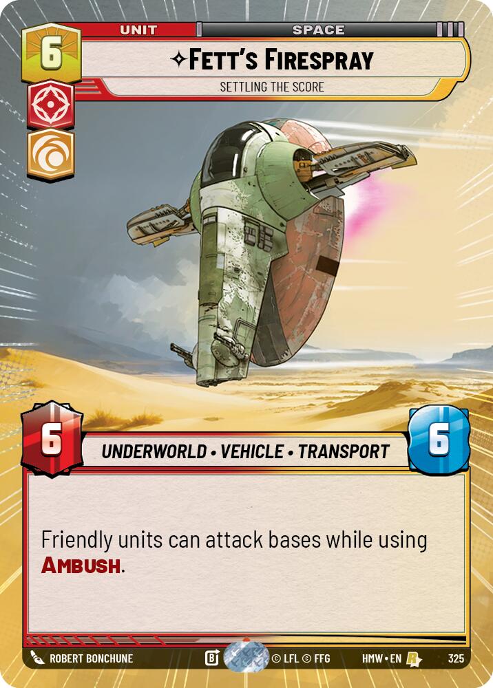 Fett's Firespray - Settling the Score (Hyperspace)