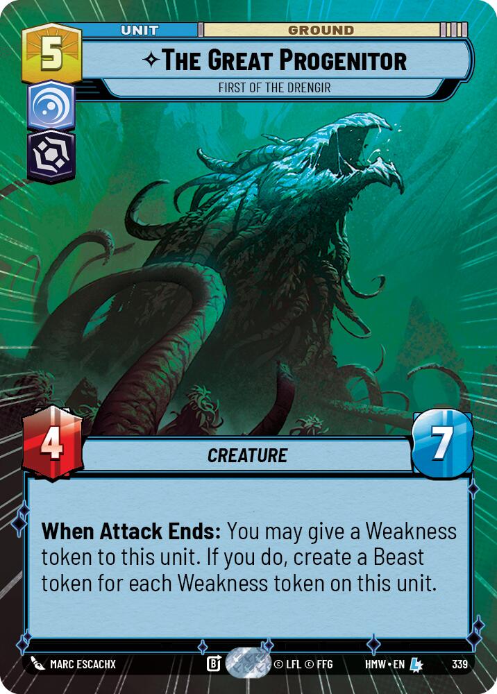 The Great Progenitor - First of the Drengir (Hyperspace)