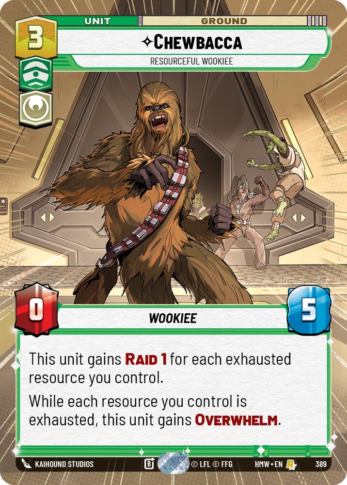 Chewbacca - Resourceful Wookiee (Hyperspace)
