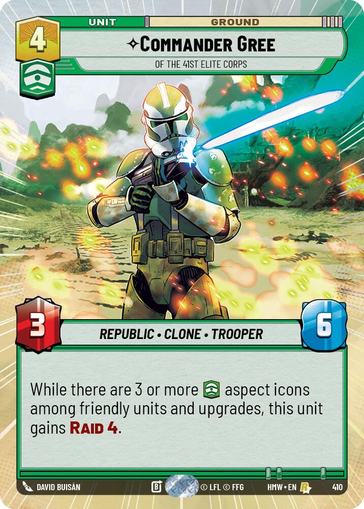 Commander Gree - Of the 41st Elite Corps (Hyperspace)