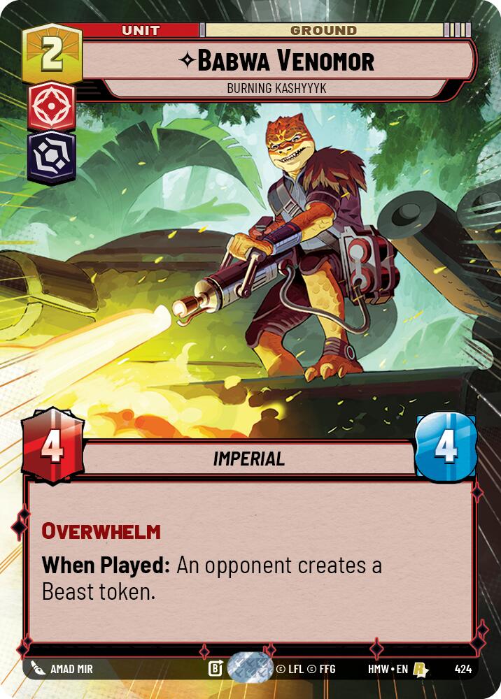 Babwa Venomor - Burning Kashyyyk (Hyperspace)