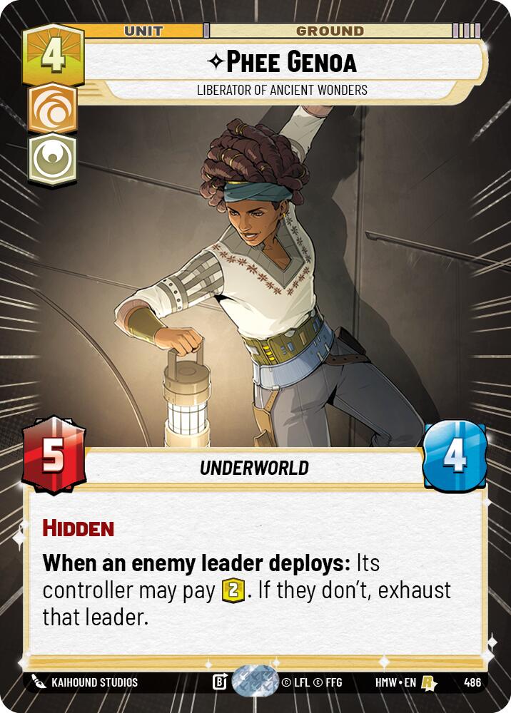 Phee Genoa - Liberator of Ancient Wonders (Hyperspace)