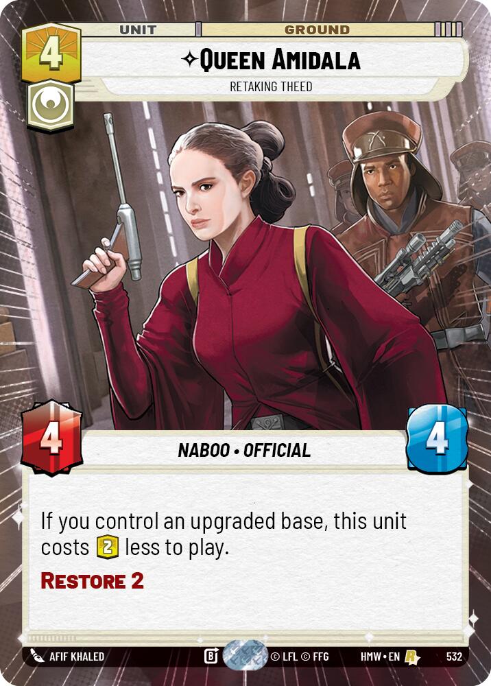 Queen Amidala - Retaking Theed (Hyperspace)