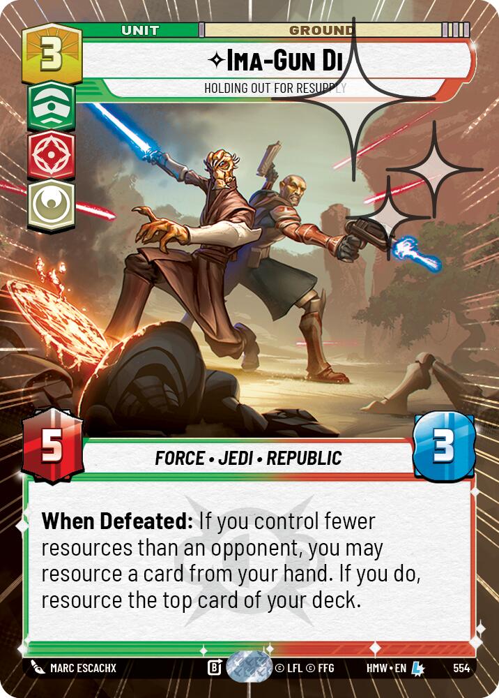 Ima-Gun Di - Holding Out For Resupply (Hyperspace Foil)
