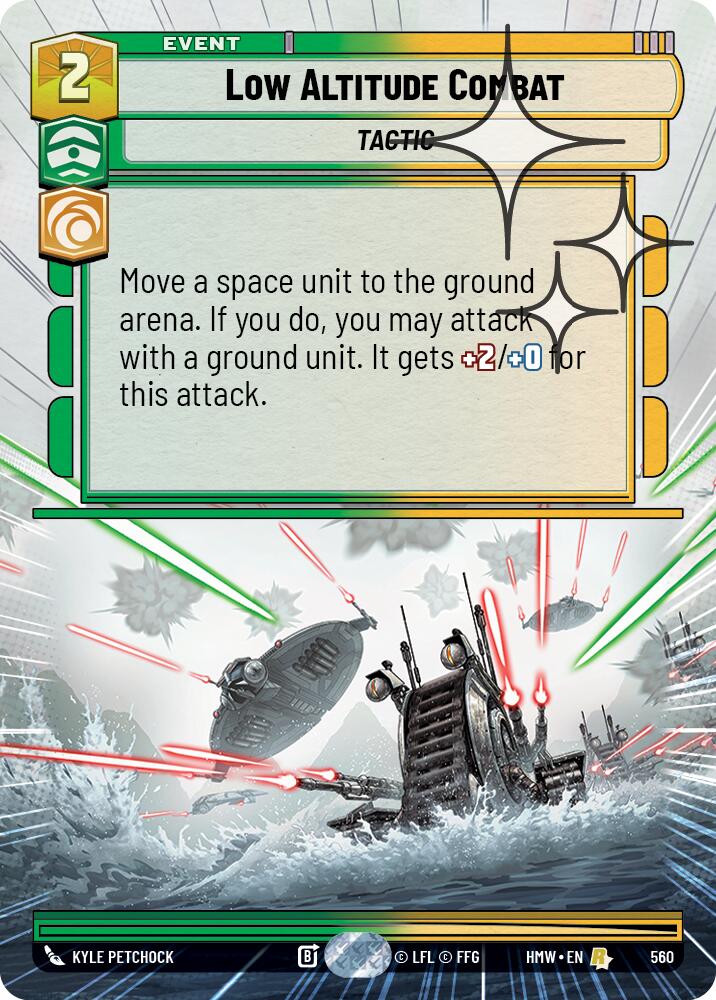 Low Altitude Combat (Hyperspace Foil)